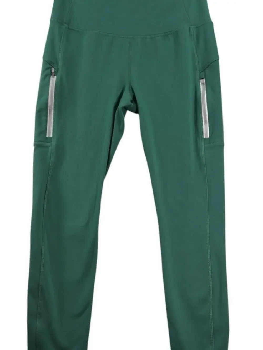 Mondetta Green High Rise Zip Pocket Workout Leggings Size S